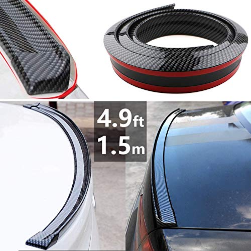image for Spurtar Rear Spoiler 4.9ft (150cm), Universal Car Trunk Spoiler Roof L