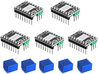 5PCS MKS TMC2226 Stepper Motor Driver Stepstick Mute TMC2209 TMC2208 UART 3D Printer Parts for SKR V1.3 SKR V1. 4 Turbo