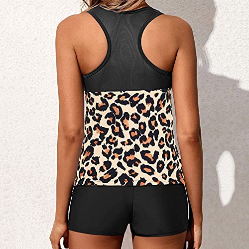 JUNGE 2021 Tankini With Shorts Two Piece Matching Swimsuit For Women
