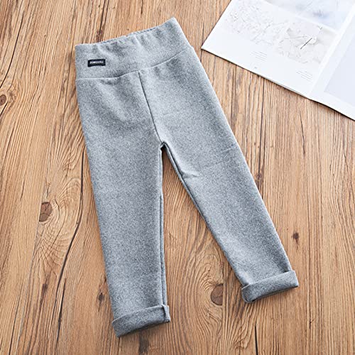 KAGAYD Girls Winter Basic Leggings Slim Fit Footless Pants Little Kid Bottoms Trousers Children Casual Active Wear2