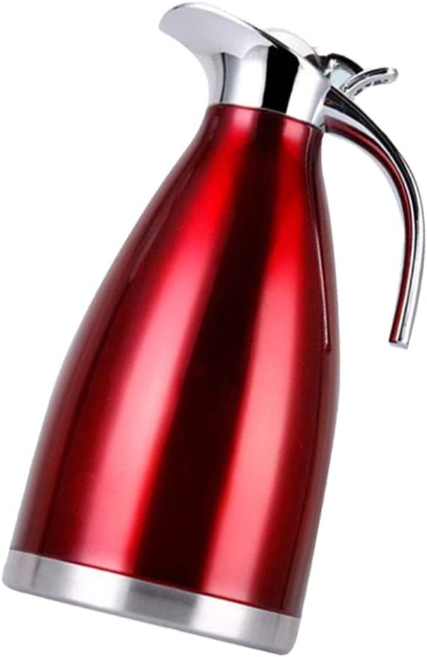 Hemoton Stainless Steel Vacuum Pot Insulated Water Bottle 2l Airtight Container for Coffee Thermal Flask