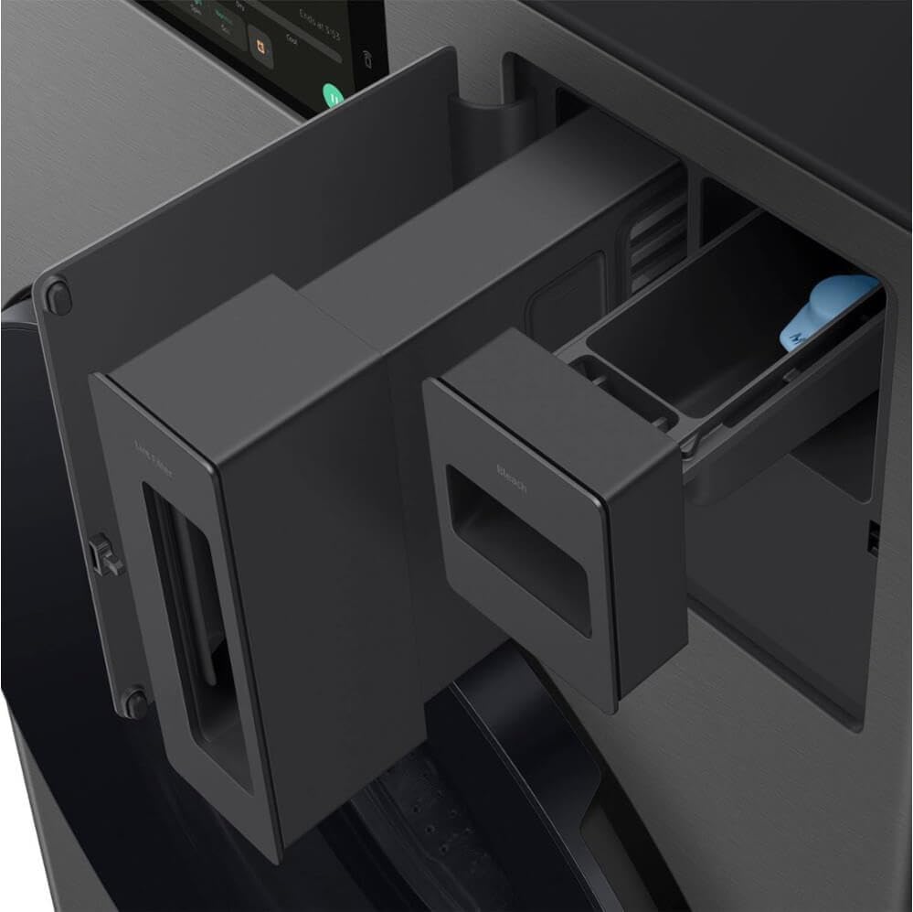 SAMSUNG 5.3 Cu. Ft. Bespoke Dark Steel Washer/Dryer Combo - Image 6