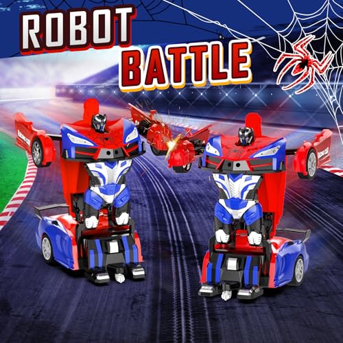 image for Febyhim Remote Control Car, One-Button Transform Toys Car, 2.4GHz RC C