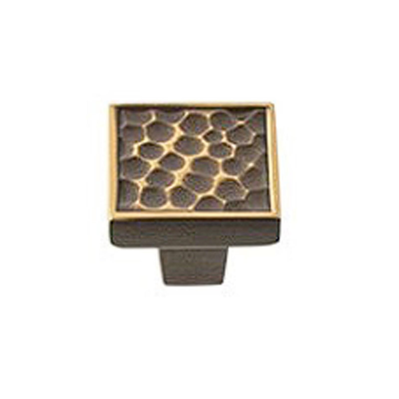 Chenhoju One Color Hammered Antique Bronze Brass Cabinet Pulls Ideal For Dressers, Wardrobes, And Vintage Furniture Cabinet Pulls(29Mm)