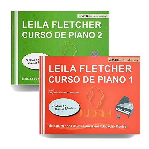 Leila Fletcher - Curso De Piano Vols. 1 e 2 (Kit)