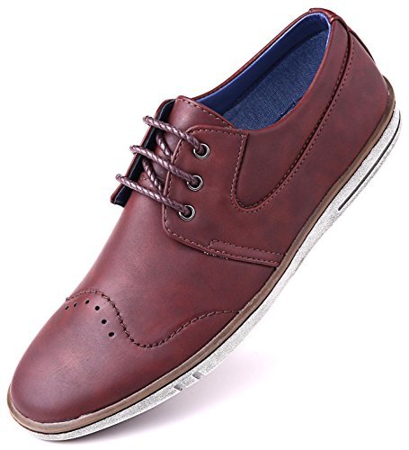 Marino AvenueMio Marino Men Casual Oxford Shoes - Comfortable Business Fashion Mens Casual Dress Shoes