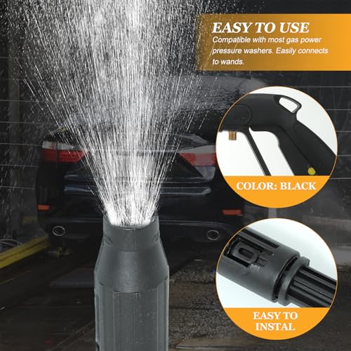 Buse de lavage haute pression 2200psi noire facile à installer - 5