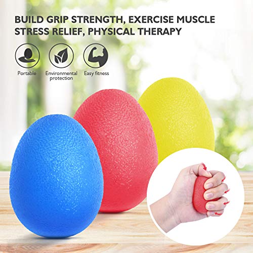 Peradix Hand Grip Strength Trainer, Stress Relief Ball for Adults and Kids, Wrist