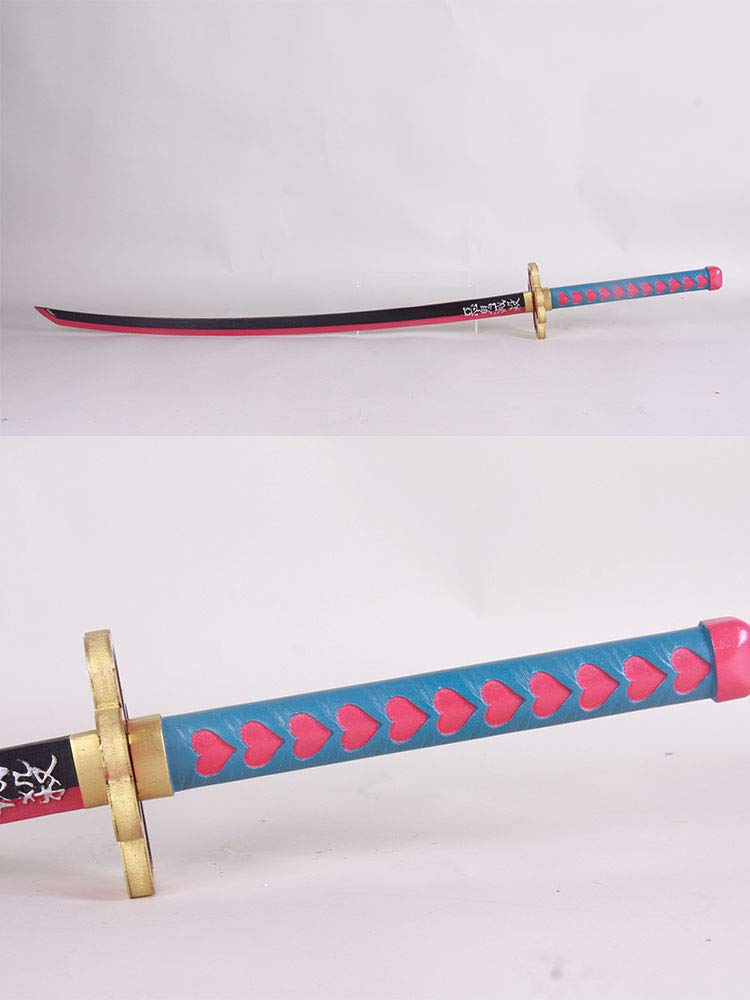 Amazon.co.jp: 鬼滅の刃 甘露寺蜜璃 日輪刀 コスプレ道具 鬼殺隊 恋柱