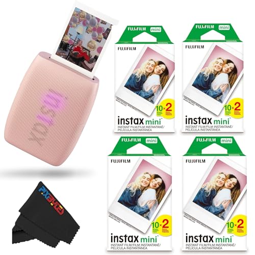 Fujifilm Instax Mini Link 3 Smartphone Printer with Instax Mini Films...