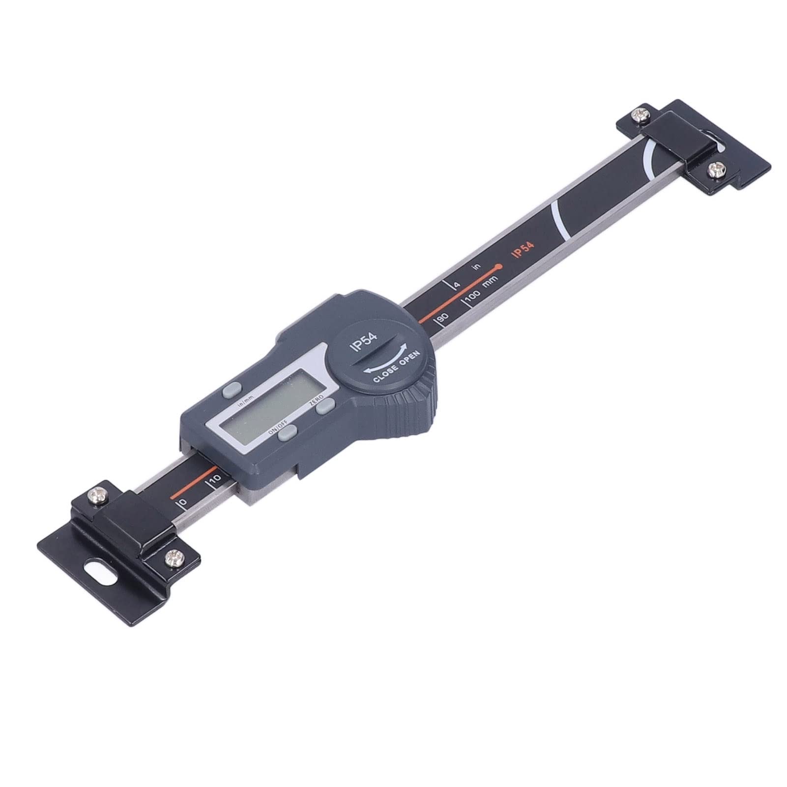 Calibro a Corsoio Digitale in Acciaio Inossidabile con Scala Lineare, IP54, Display LCD, Risoluzione 0,01 Mm, Ripristino a Zero, Blocco Dati per Assemblaggio di Lavorazione, Utenti di