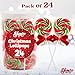 Christmas Swirl Lollipops, 24 Christmas Lollipops Individually Wrapped, Delicious Christmas Suckers Bulk For Festive Treats, Perfect christmas suckers for Gift, and Holiday Decorations