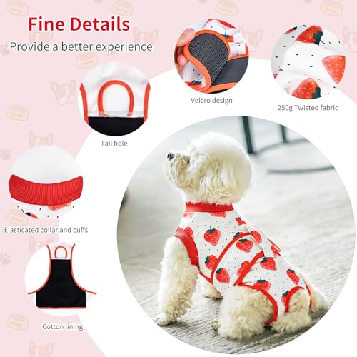 Image of Dog Recovery Suit After Surgery, Dog Surgery Suit Female Spay Recovery Suit for Small Medium Dogs, Prevent Licking Dog, Dog Wound Care Shirt Cone Alternative for Wound Protection(M)