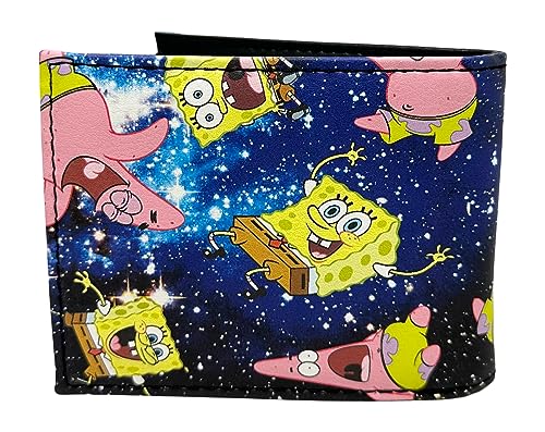 Spongebob Squarepants Patrick Cartoon PU Faux Leather Bifold Wallet2