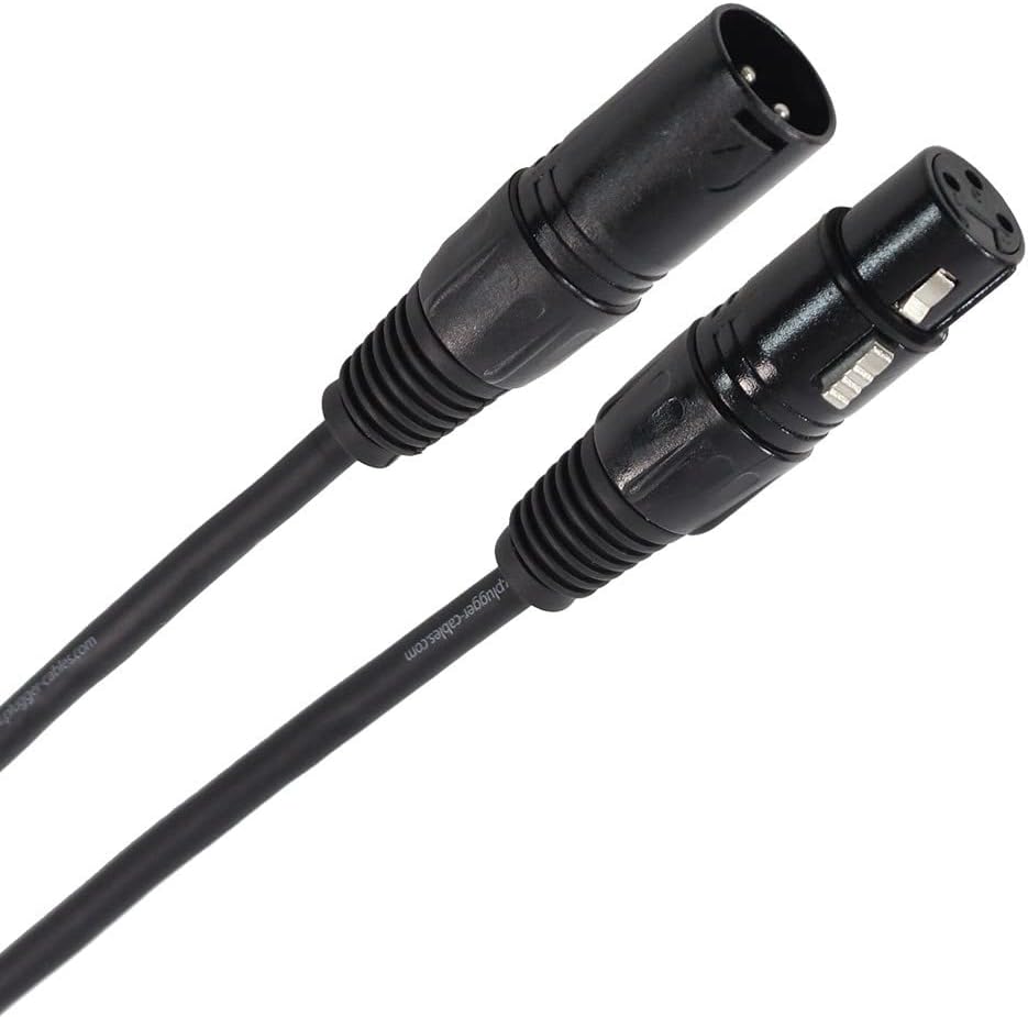 Plugger Câble DMX XLR Femelle 3 broches vers XLR mâle 3 broches