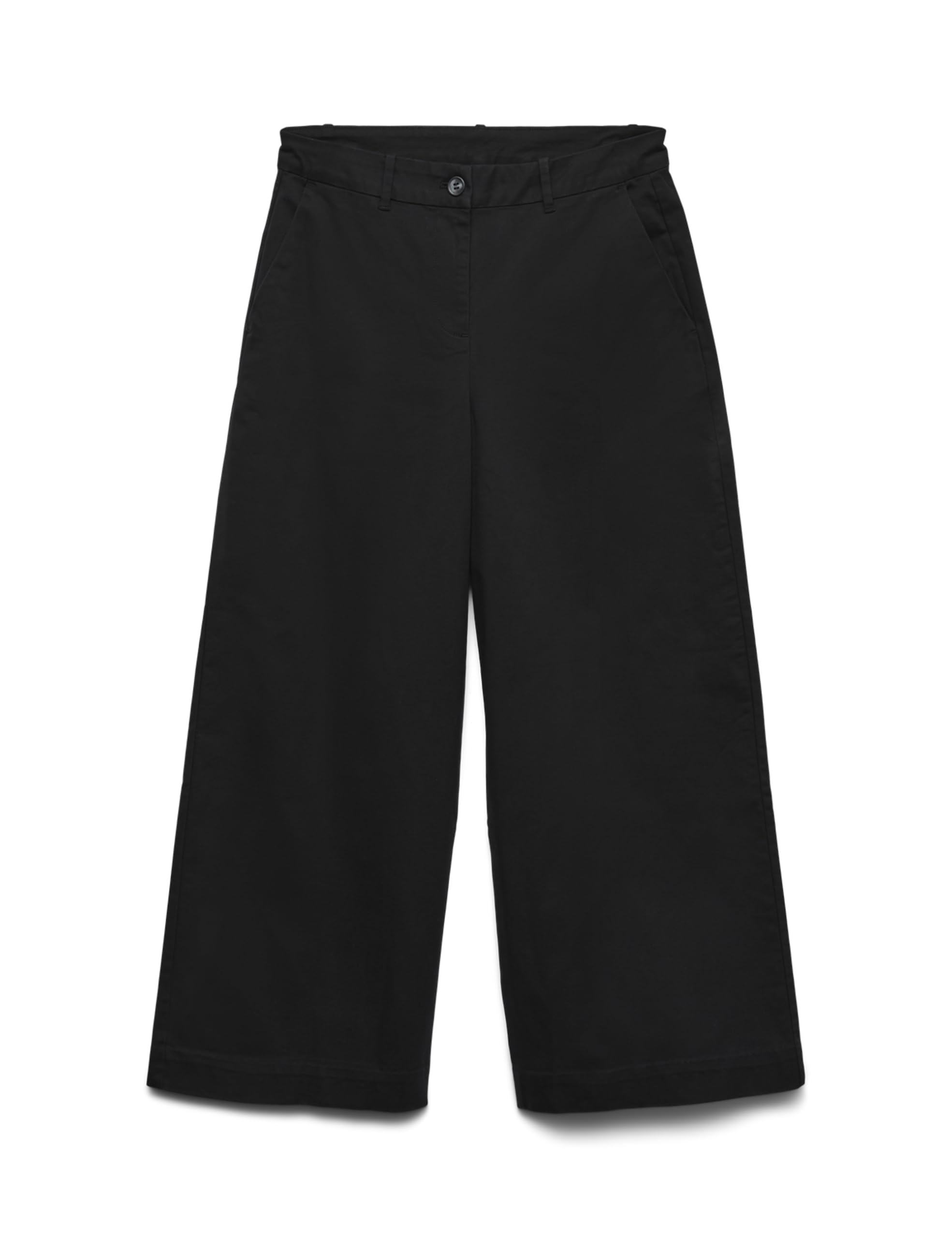 VERO MODA Female Hose mit weitem Beinschnitt AWVANA Mittlere Taille Hose