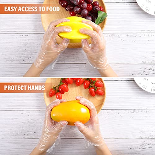 Exceart - Guanti USA e Getta in plastica