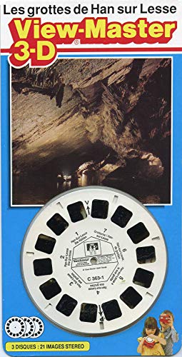 Caves - Han sur Lesse - Compatible to ViewMaster - 3 Reel Set