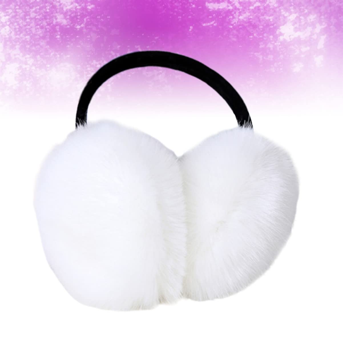 SOIMISS 3piezas Orejeras De Invierno Para Mujeres Ajustables De Material De Protección Térmica y Estilo Moderno Diseño De Piel De Lana Uso Climas Fríos Color