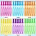 Shemira 48 Pack Bubble Wands in 6 Colors, Bulk Party Favor Assortment Toys for Kids, Carnival Prizes, Themed Birthday, Wedding, Summer Outdoor Toys for Girls & Boys, Ideal Goodies Bags Stuffers
