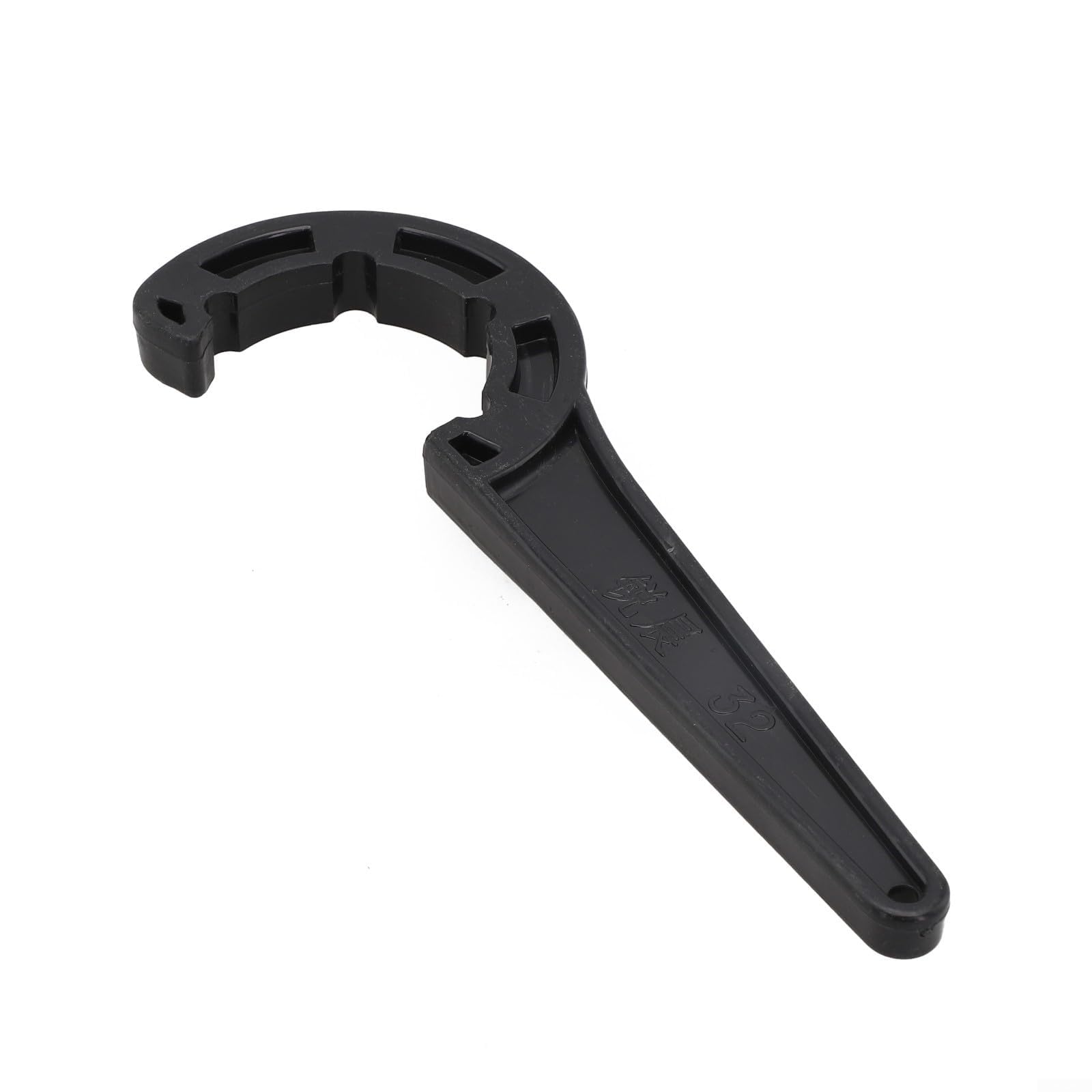 Llave de tubo de plástico para tareas de mantenimiento de montaje de polietileno, incluyendo ajuste de tuerca de bloqueo de válvula en tuberías de riego y fontanería (40 mm)