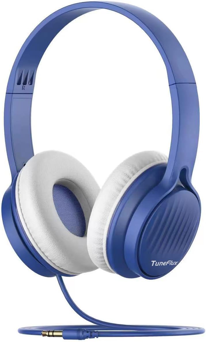 TuneFlux Kids Headphones, Toddler Headphones with Safe