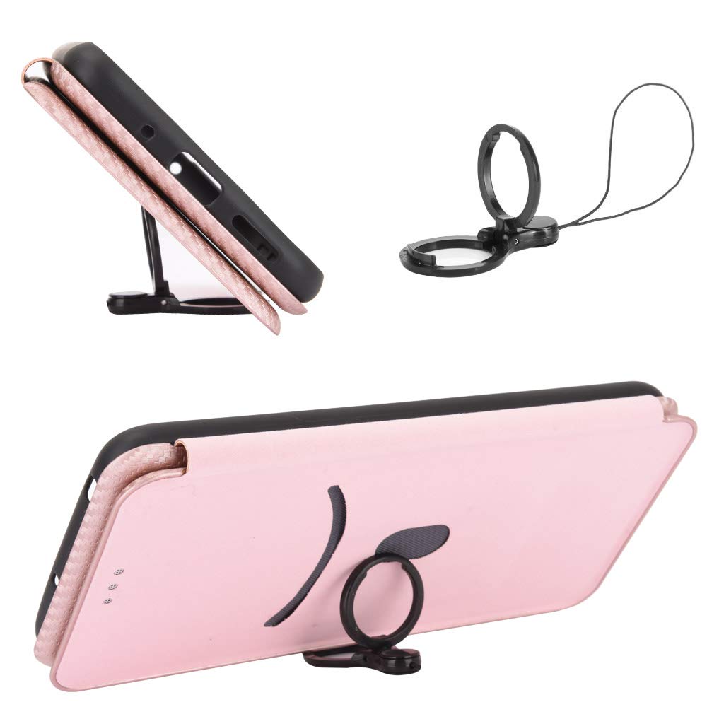 Amazon.co.jp: Pelanty UMIDIGI Power 3 ケース 手帳型 炭素繊維