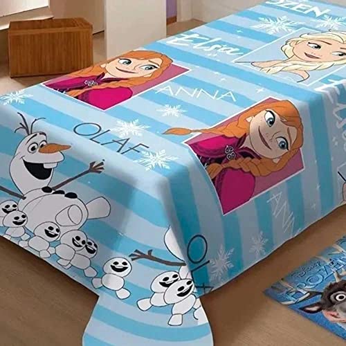 Manta De Microfibra Juvenil Frozen Solteiro - Jolitex