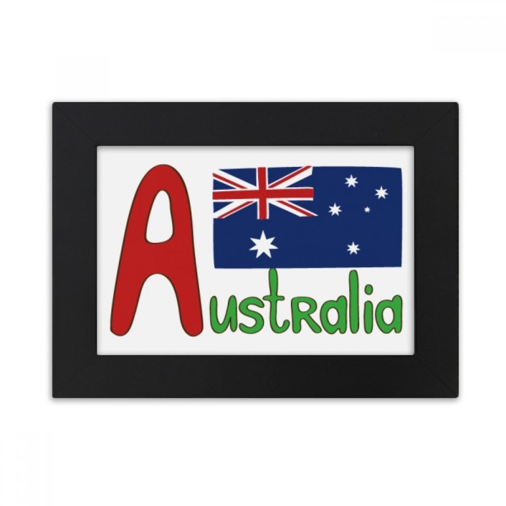 Cadre photo bureau souvenir d'Australie pour cadeau voyage