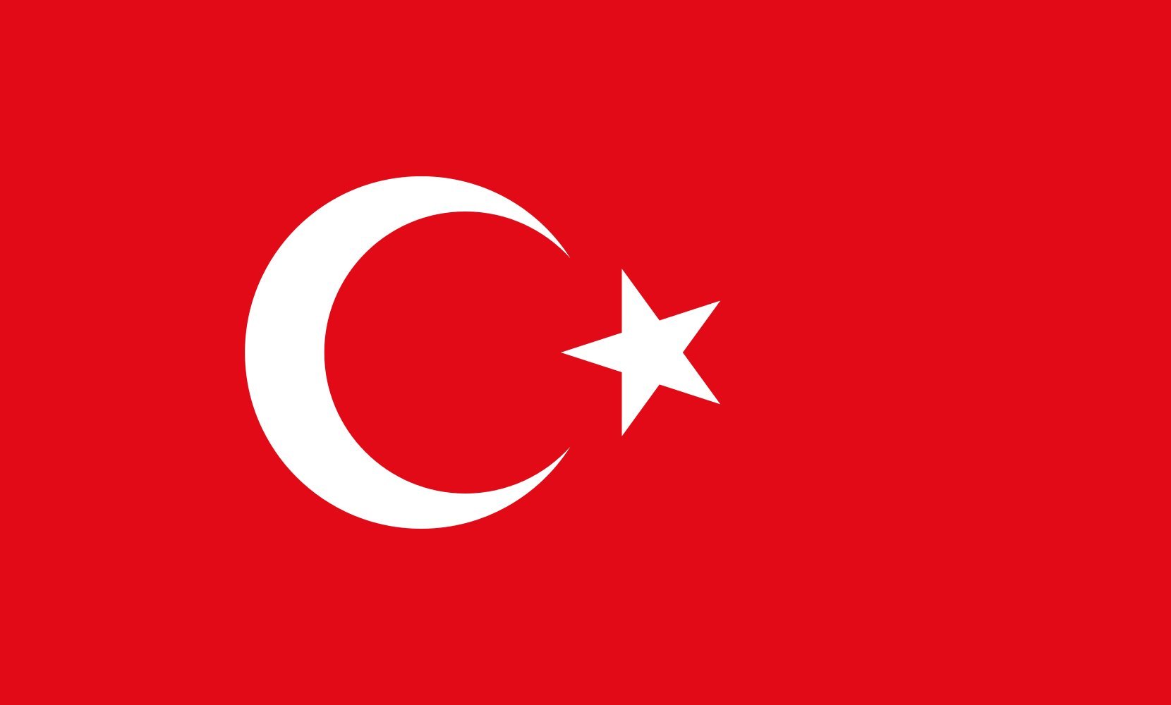 Drapeau de la Turquie 1.35m² grand pavillon paysage aux finitions soignées