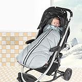 Kinderwagen für Babys, 3 in 1: Mehrzweck, kann verwendet werden als Kissen, Fußdecke, Schlafsack, Pucktuch etc. Machen Sie sich keine Sorgen, dass das Baby im Winter kalt hält.