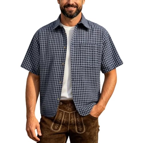 Chemisette homme en maille boutonnée pour le quotidien