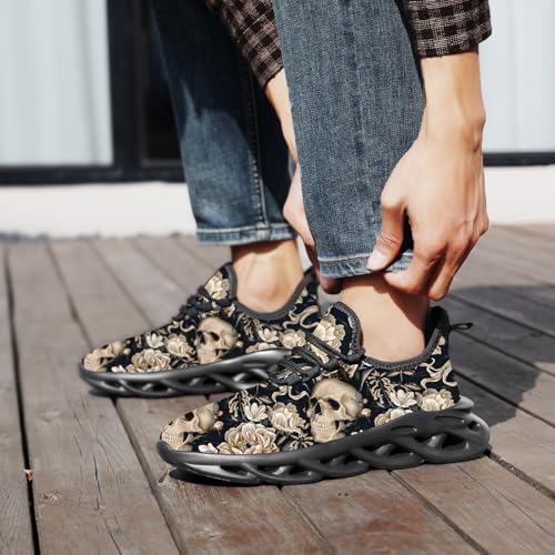 Image of DLWKIPV Women Running Shoes Walking Training Sneakers Sport Gym Fitness Tennis Shoes Non Slip Fashion Comfortable Lightweight Shoe for Casual Jogging Mesh Breathable Sneaker