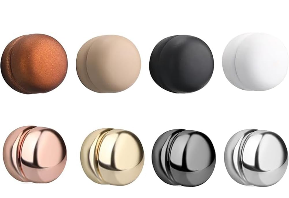 marron magnet 8色セット 8 Pack Hijab Magnet Pinless HijabMagnets No-Snag for MuslinWomen