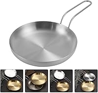 Vista 2 de Luxshiny Round Frying Pan cake Fried Chicken Pan