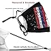 Hawaii Flag2 Face Mask with 2 Filters Adjustable Washable Adults Fashion Scarves Balaclavas Protection Warm Mask