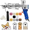 Elektrisch Tapijt Tufting Gun Rug Tufting Gun Tapijt Weefmachine Gesneden Stapel 7-12 Mm Thuis DIY Tools Voor High-Speed Weven Van Tapijten Met Garen Rollen Patroon Sticke Tufted Doek