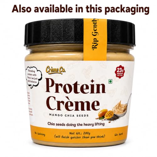 Image of CREME CO. Mango Chia Seeds Gourmet Protein Creme - 200G
