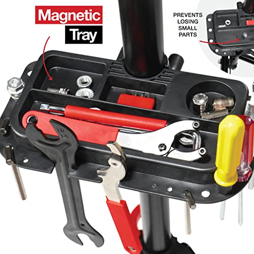 Bike Repair Stand - Foldable Home Bike Stand For Maintenance Of Road Bike & Mountain Bike - Height Adjustable Portable Bike Work Stand - Single Bicycle Repair Stand With Quick Release Mechanism #TOP3