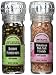 Trader Joe's Gourmet Set with Grinder Tops: Rainbow Peppercorns/Pink Himalayan Salt Crystals