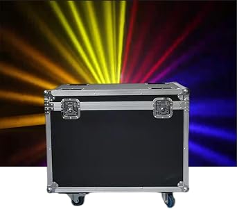 1Pcs Flightcase for Beam 10R Sharpy 260W Moving Head DMX Stage Lighting Mobile Lamp for DJ Bar Party Wedding Effects, Black