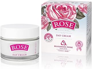 Crema diaria ROSE-With Natural Rose Oil, 1.7 ...
