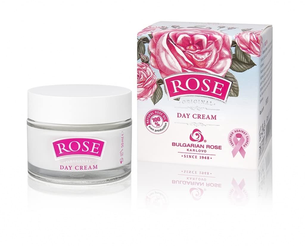 Soothing Natural Day Cream With Natural Rose Oil, 50 ml (1.7 fl. Oz)