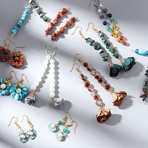 Eye Pins 70Mm/2.76Inch 200Pcs 3 Colors 6 Styles Open Eyepins And Headpins For Jewelry Making (Eye Pins, Silver Plated & Gold Plated) #TOP4