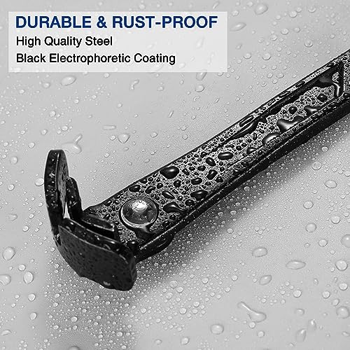 WORKPRO 13" Nail Puller, Cats Paw Pry Bar, Nail Remover Tool with Cats Paw and Rocking Nail Puller, Crowbar for Home Remodeling, Professional Carpentry, Woodworking Projects - Image 5