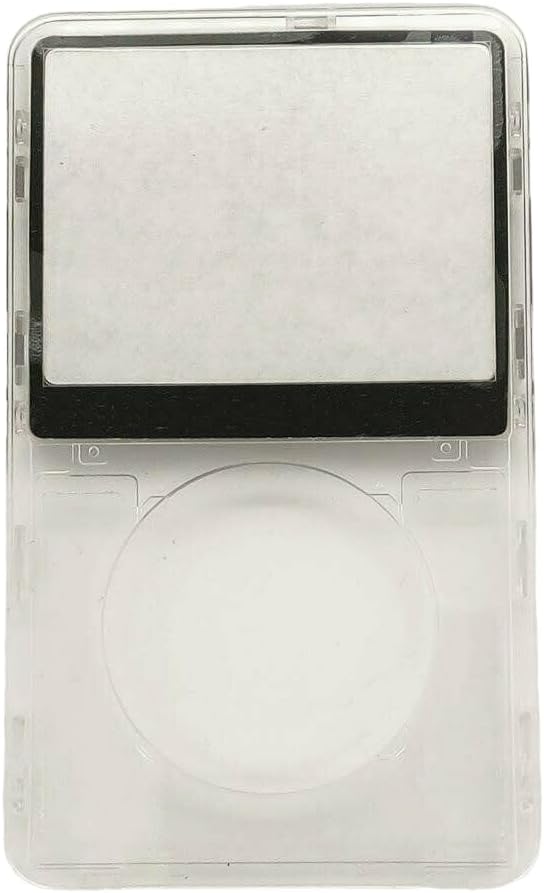 Replacement Faceplate for iPod Classic 5th Generation Video A1136 - Clear Transparent