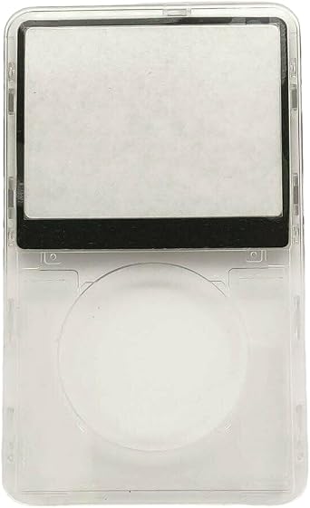 Replacement Faceplate for iPod Classic 5th Generation Video A1136 - Clear Transparent