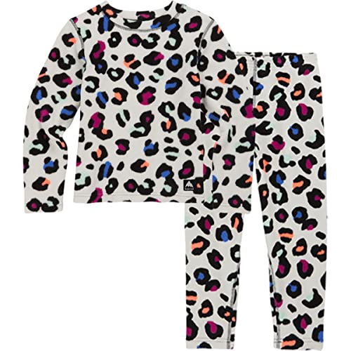 Burton Conjunto de camada de base de lã infantil infantil, caçador de arco-íris, 2T