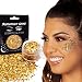 Chunky Cosmetic Holographic Body Glitter – Nail, Hair, Face & Body Glitter | Festival Rave Accessories by SoJourner (Golden Goddess)