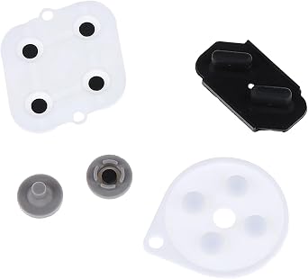 CAZSTYK 10Pcs / 2 Set Conduction Rubber Pad Set Replacement Pad Button Contacts for Controller Gamepad Repair Controller Keypads Replacement Repair Part Spare Accessories
